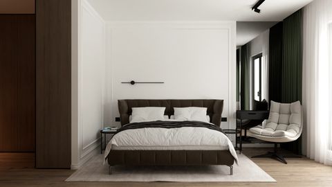Apartment II — bedroom detail